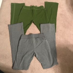 2 pairs of cozy Hollister sweat pants size small